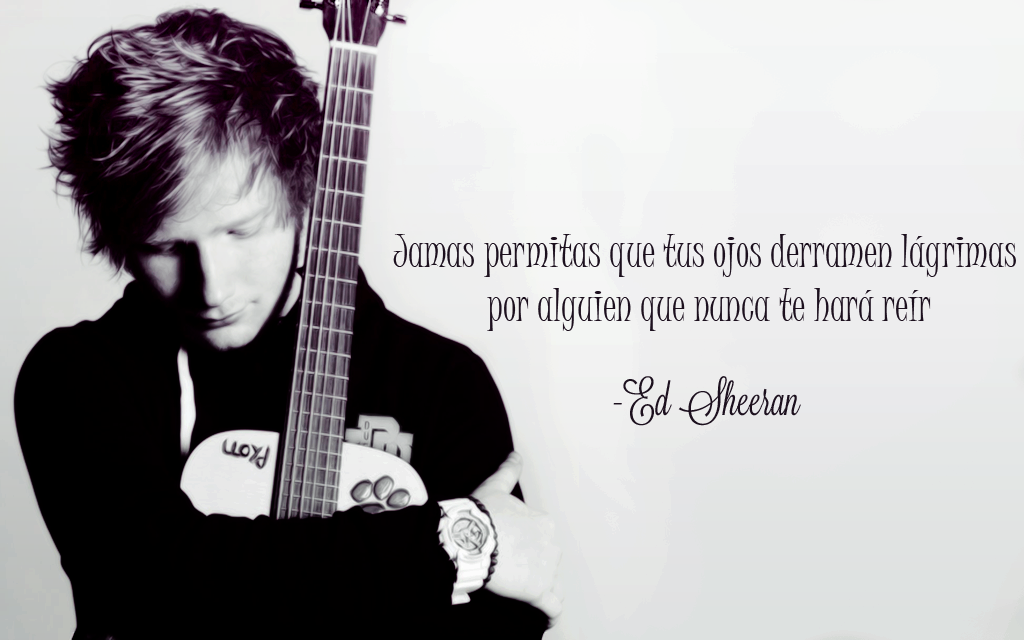Ed Sheeran Quotes Wallpaper