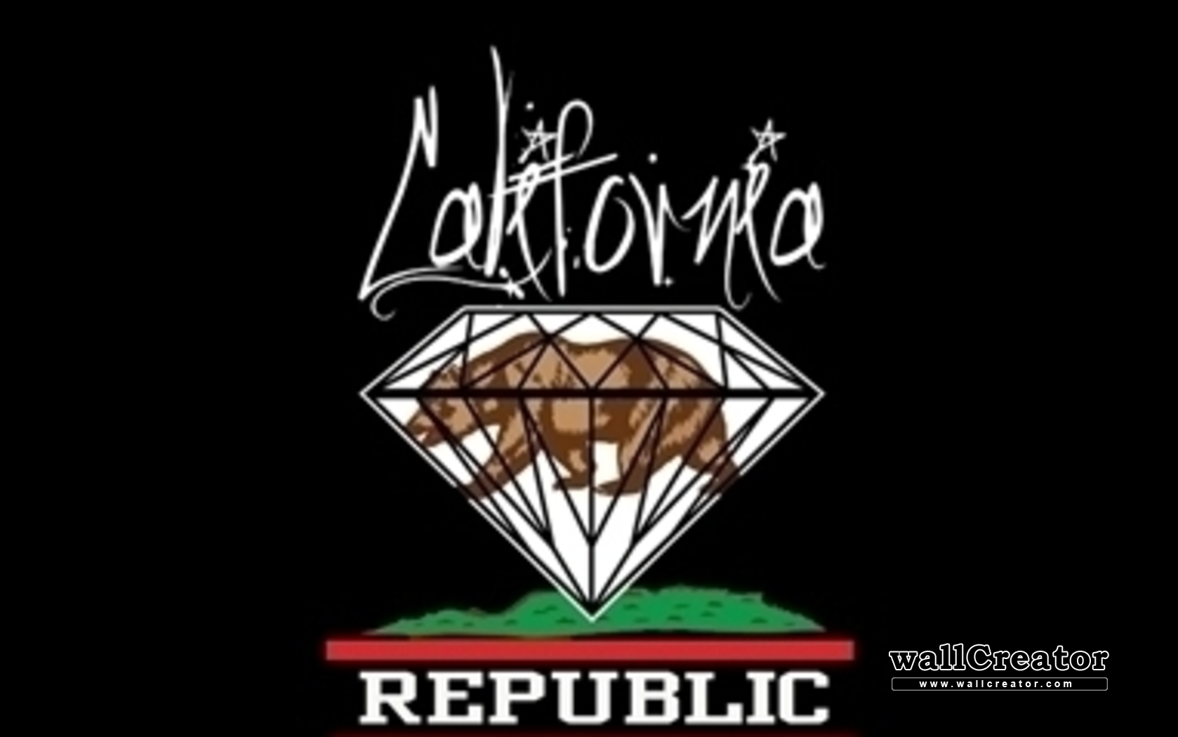 California Diamond Republic Wallpaper