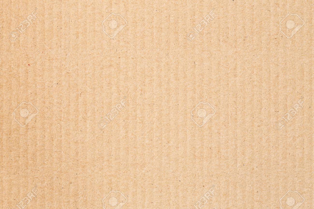 The Brown Paper Box Is Empty Abstract Cardboard Background Stock