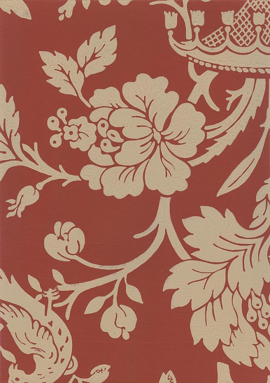 Wallpaper A Damask Based On An 18th Century French Design