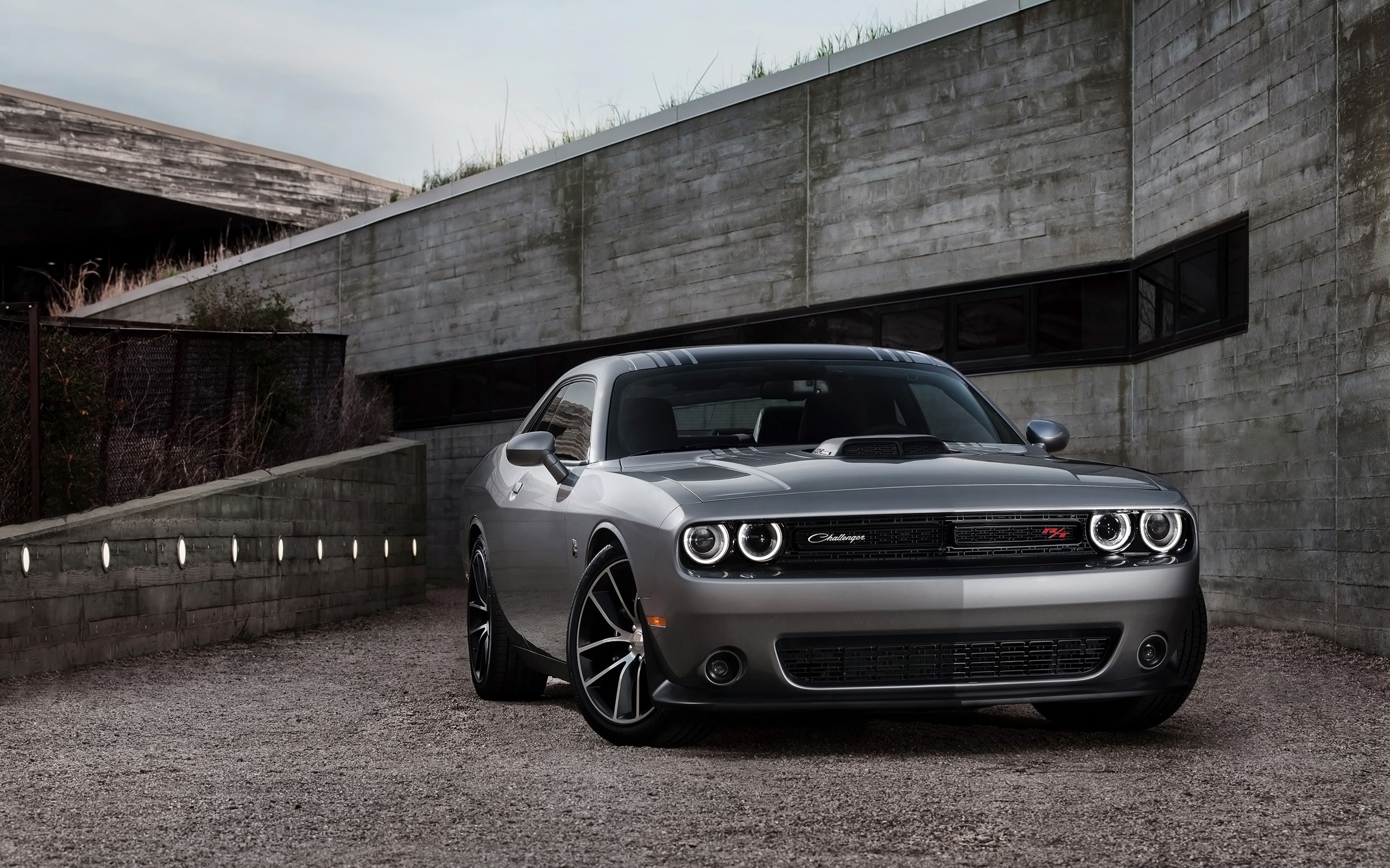 Dodge Challenger Silver Wallpaper