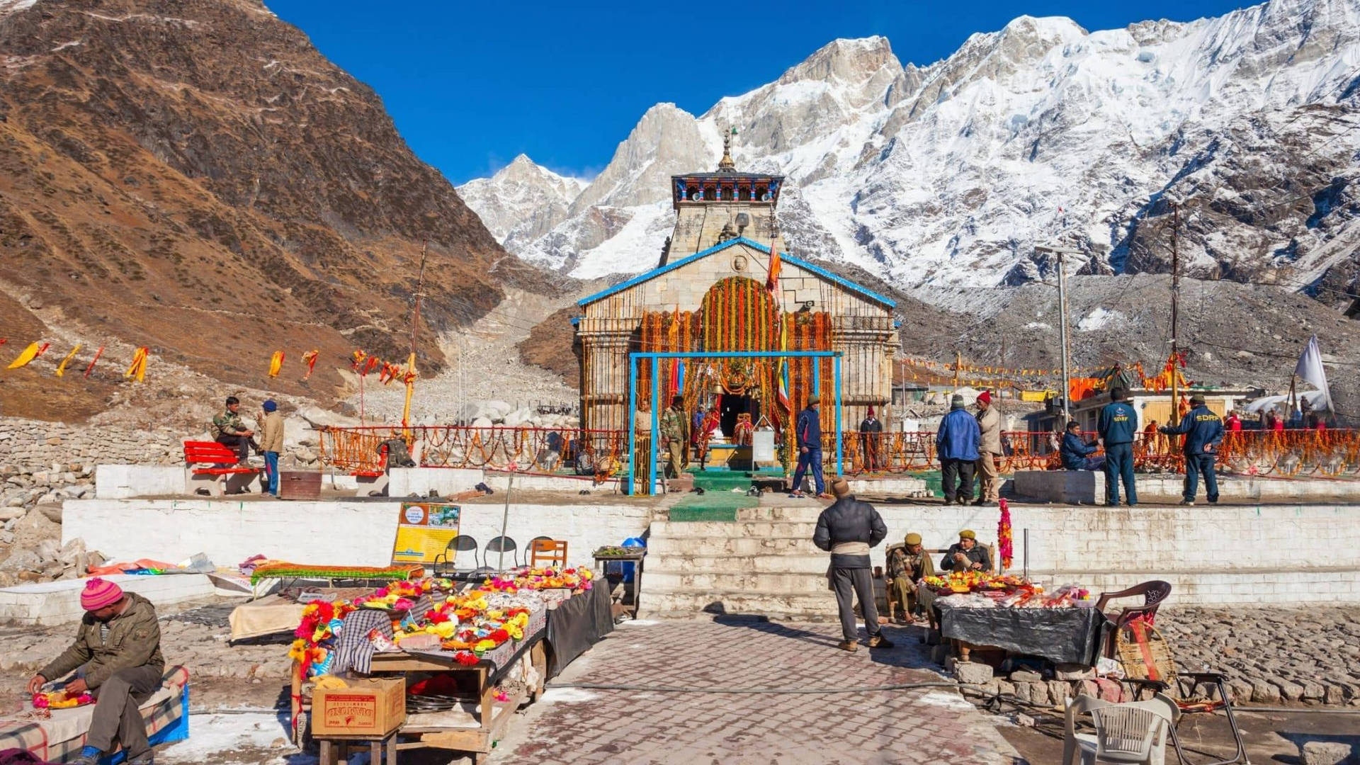Kedarnath Badri Kedar Temple Market 4k 8uyuoe6uznj5hfgr Wallpaper