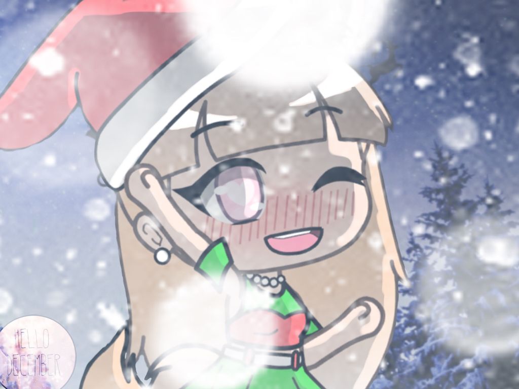 Merry Christmas Everyone Gachalife Snow