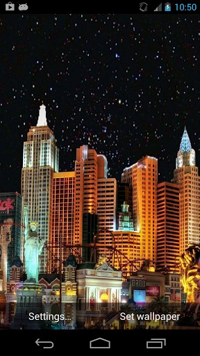 Bigger Las Vegas Live Wallpaper For Android Screenshot