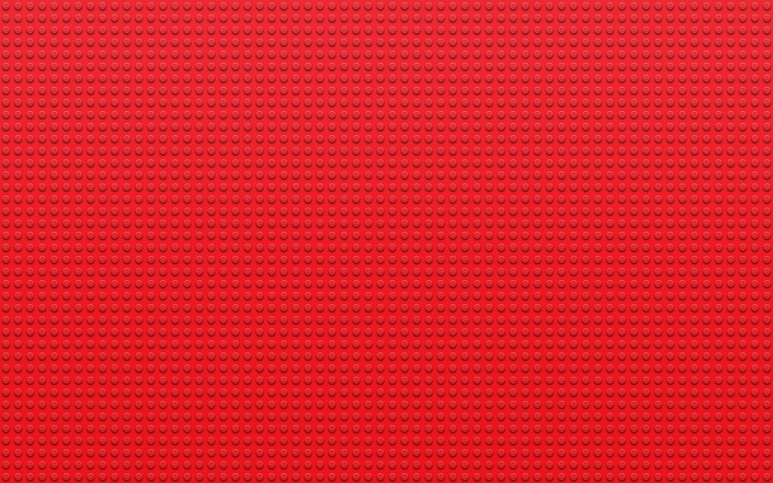 Lego Red Textures Dots Wallpaper