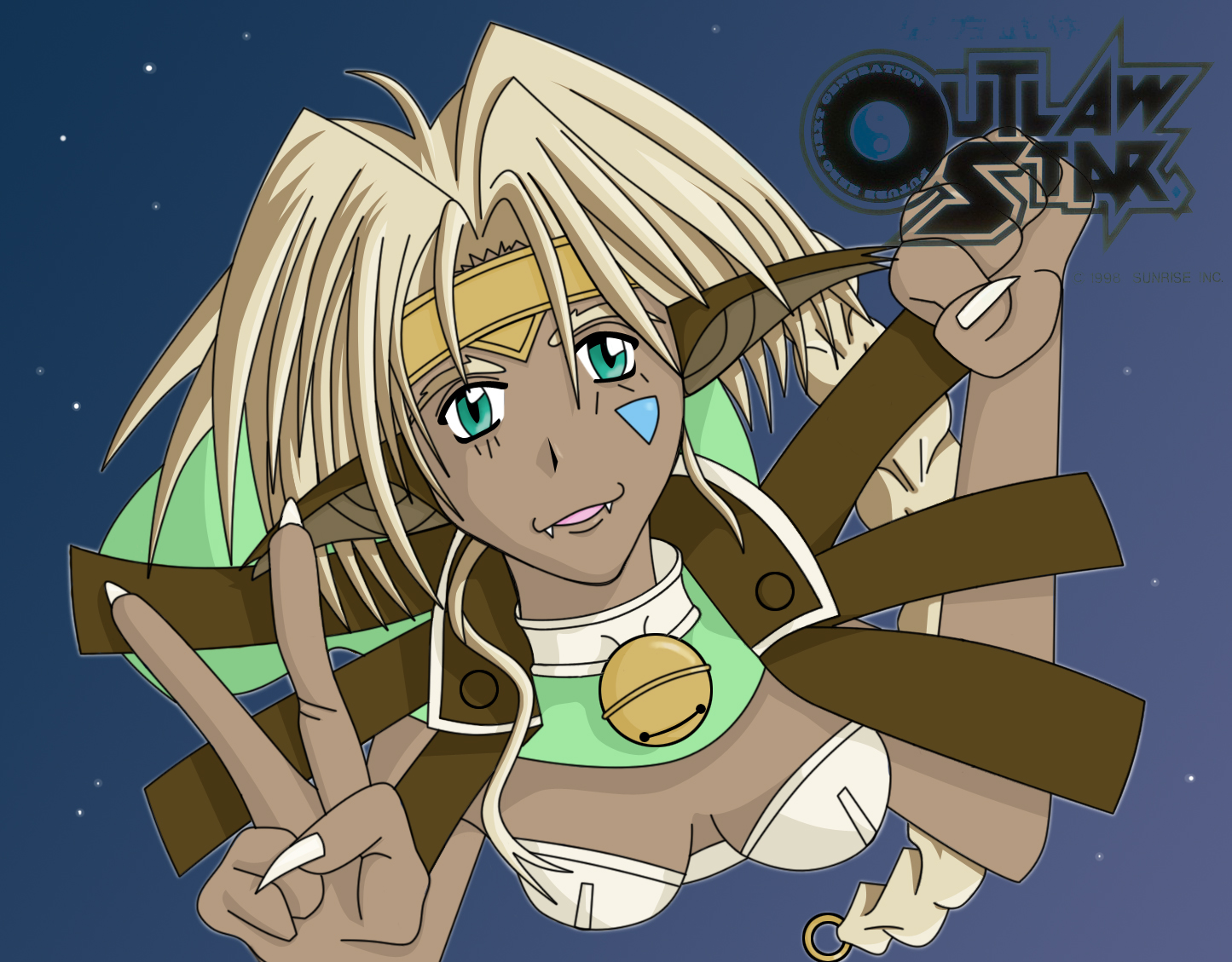 Outlaw Star Aisha Wallpaper By Pippin4242