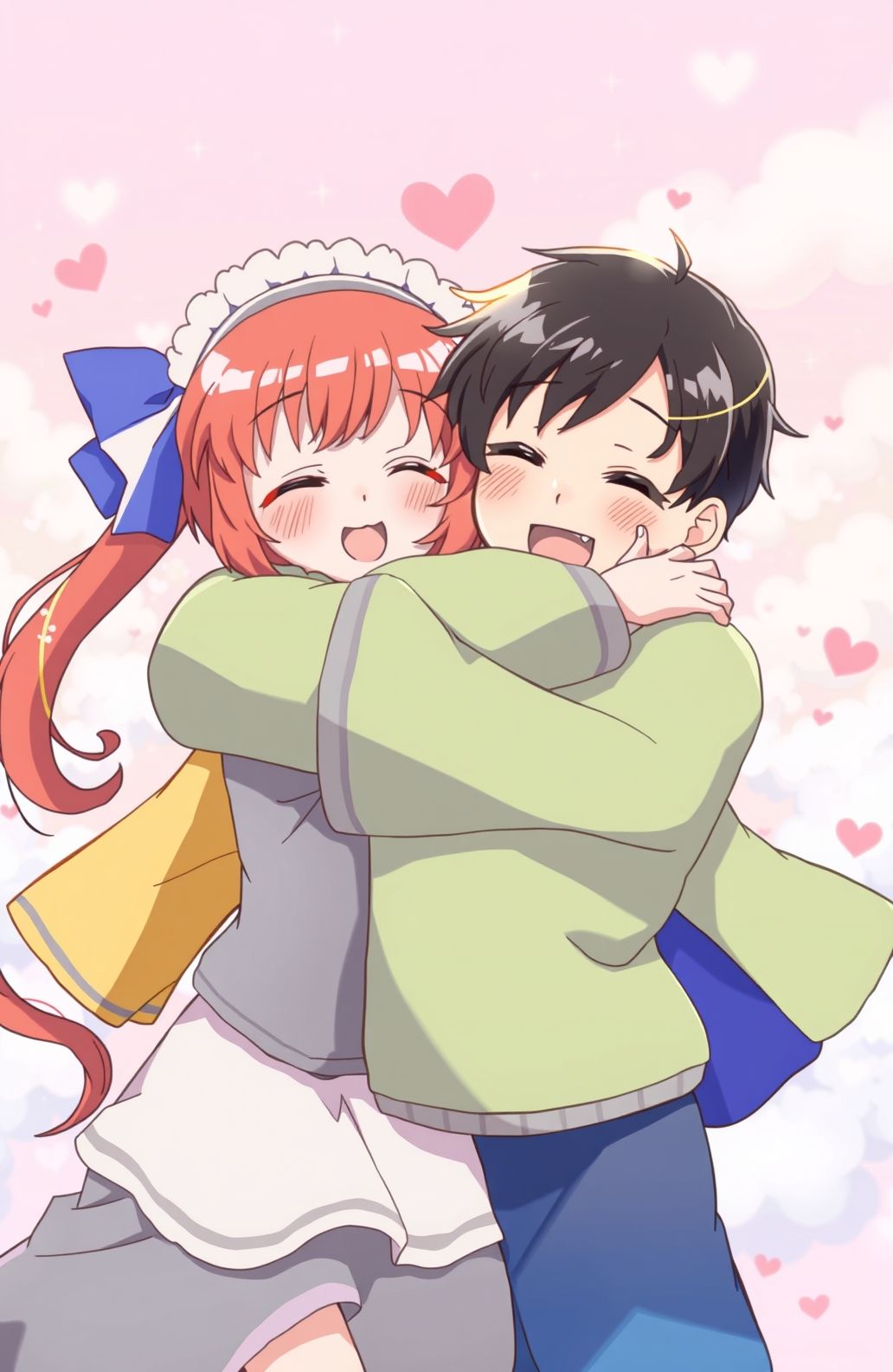 Anime Hug Wallpaper