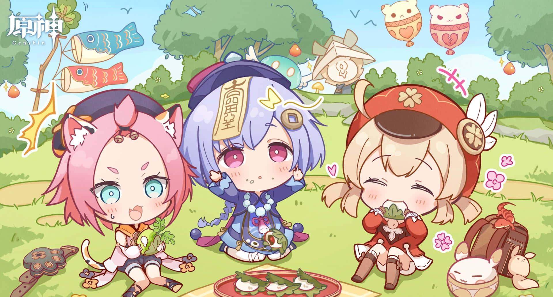 Chibi Anime Picture Wallpaper