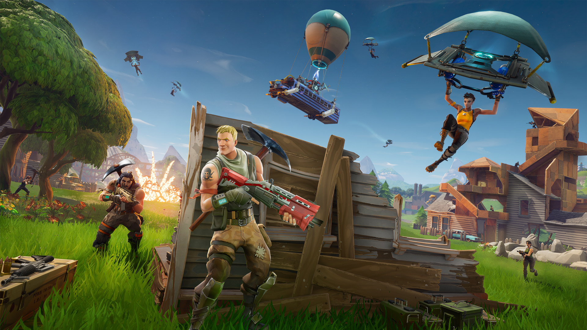 Fortnite 1080p Laptop Full HD 4k Wallpaper Image