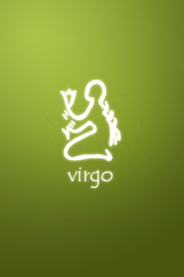 Virgo Symbol iPhone HD Wallpaper