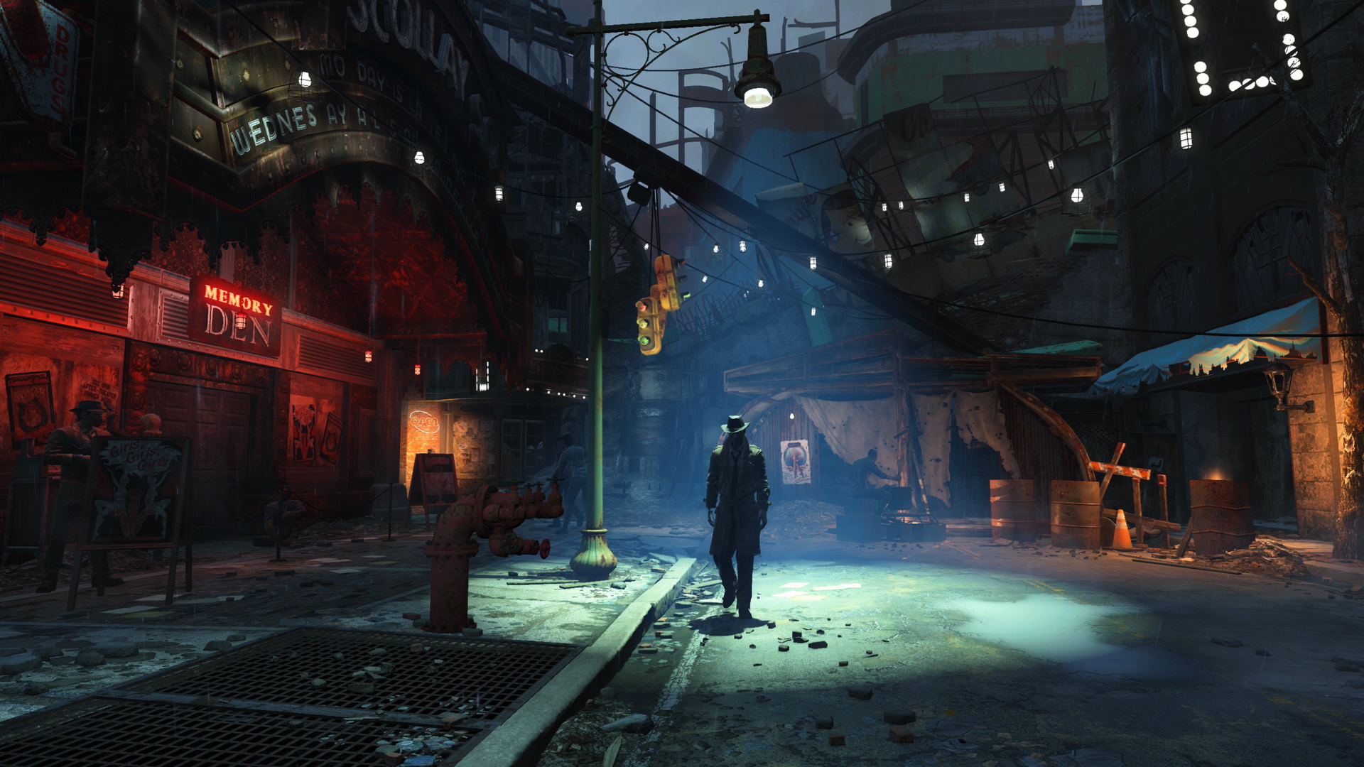 Fallout Wallpaper Tarffic City Image Light Under Effect