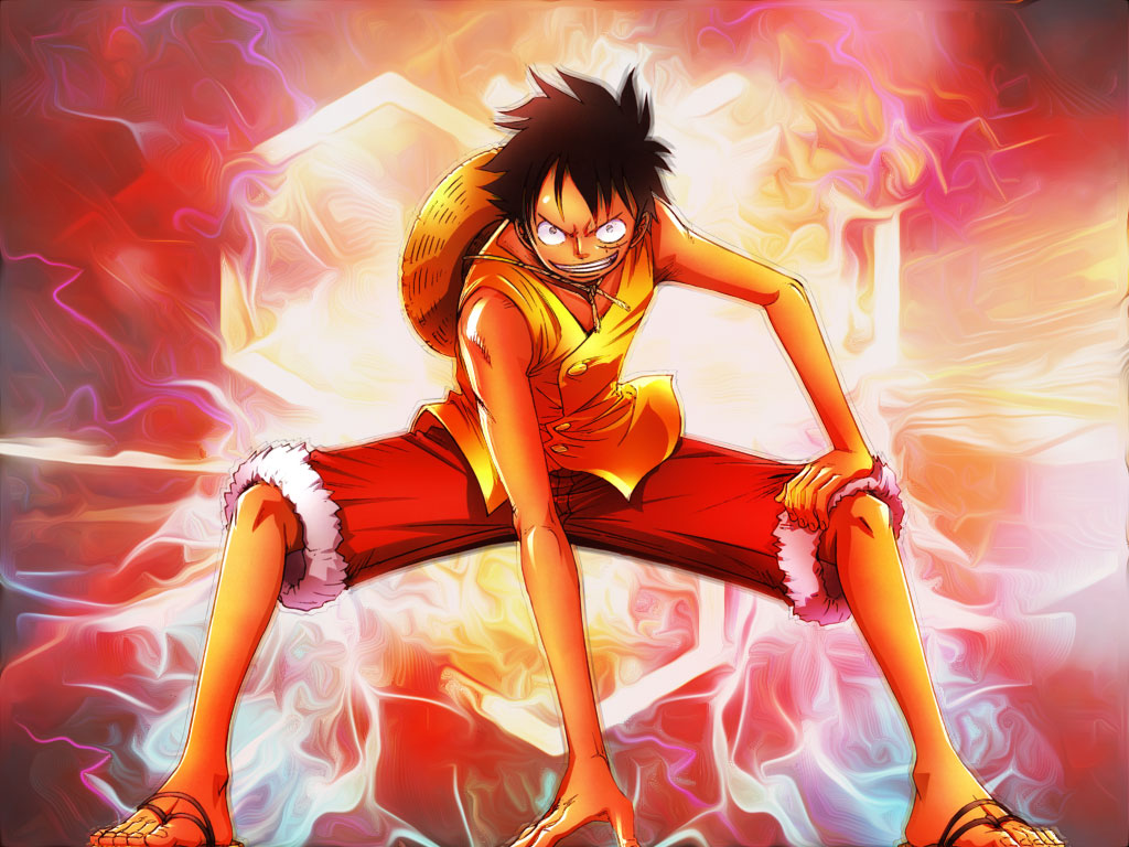 Monkey D Luffy Angry   Viewing Gallery 1024x768