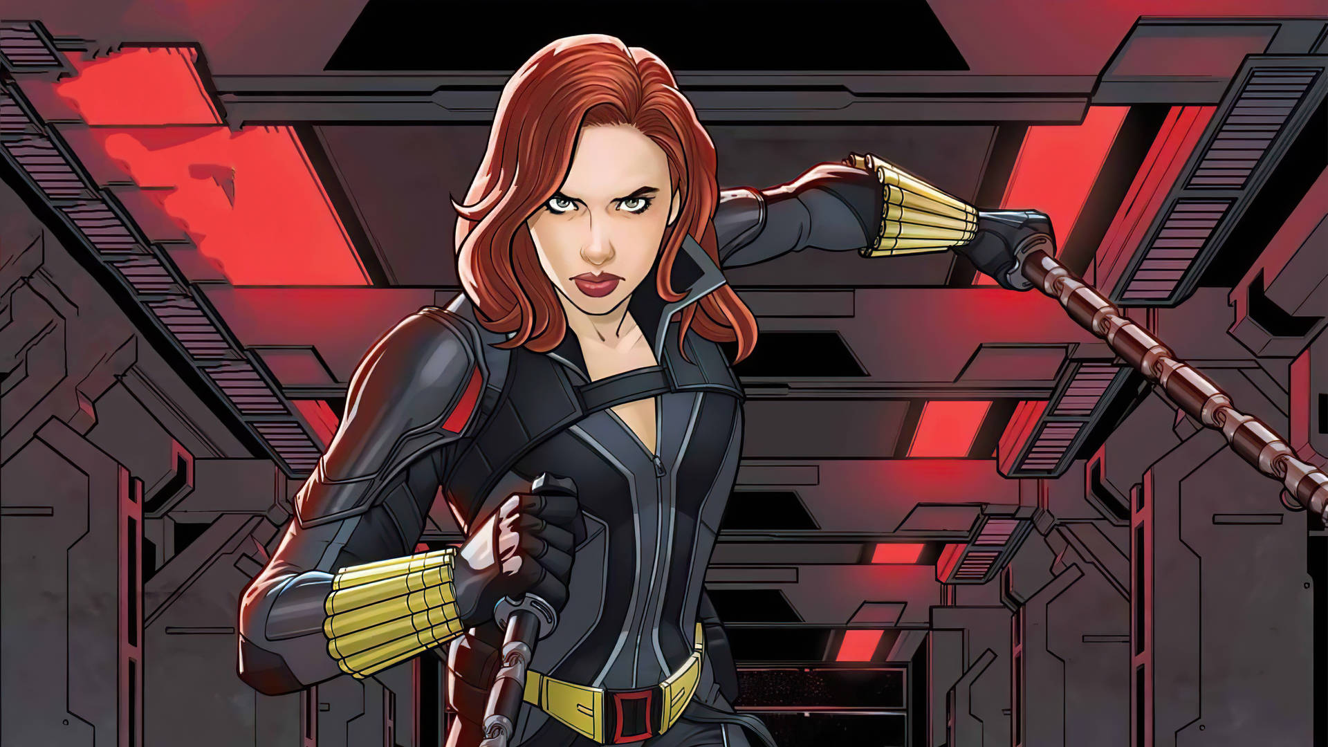 Black Widow Wallpaper