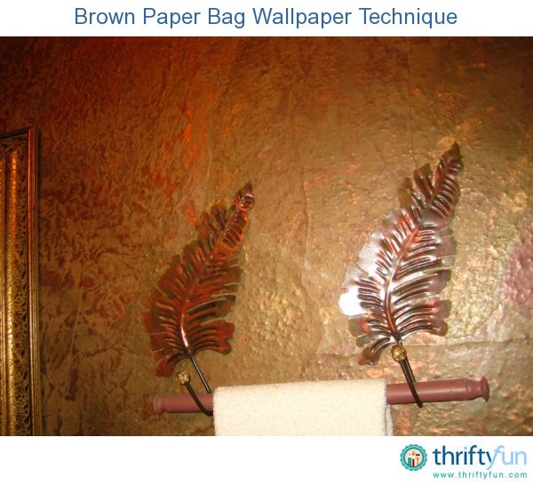 This Is A Guide About The Brown Paper Bag Wallpaper Technique To
