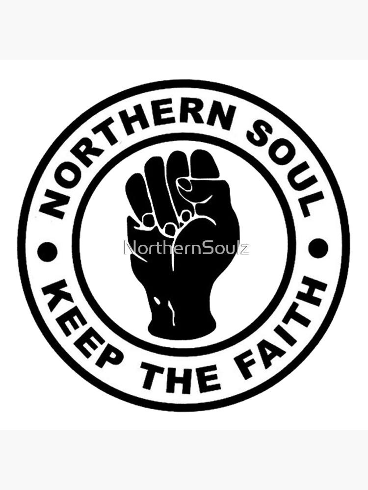 Northern Soul Classic Logo Poster By Northernsoulz