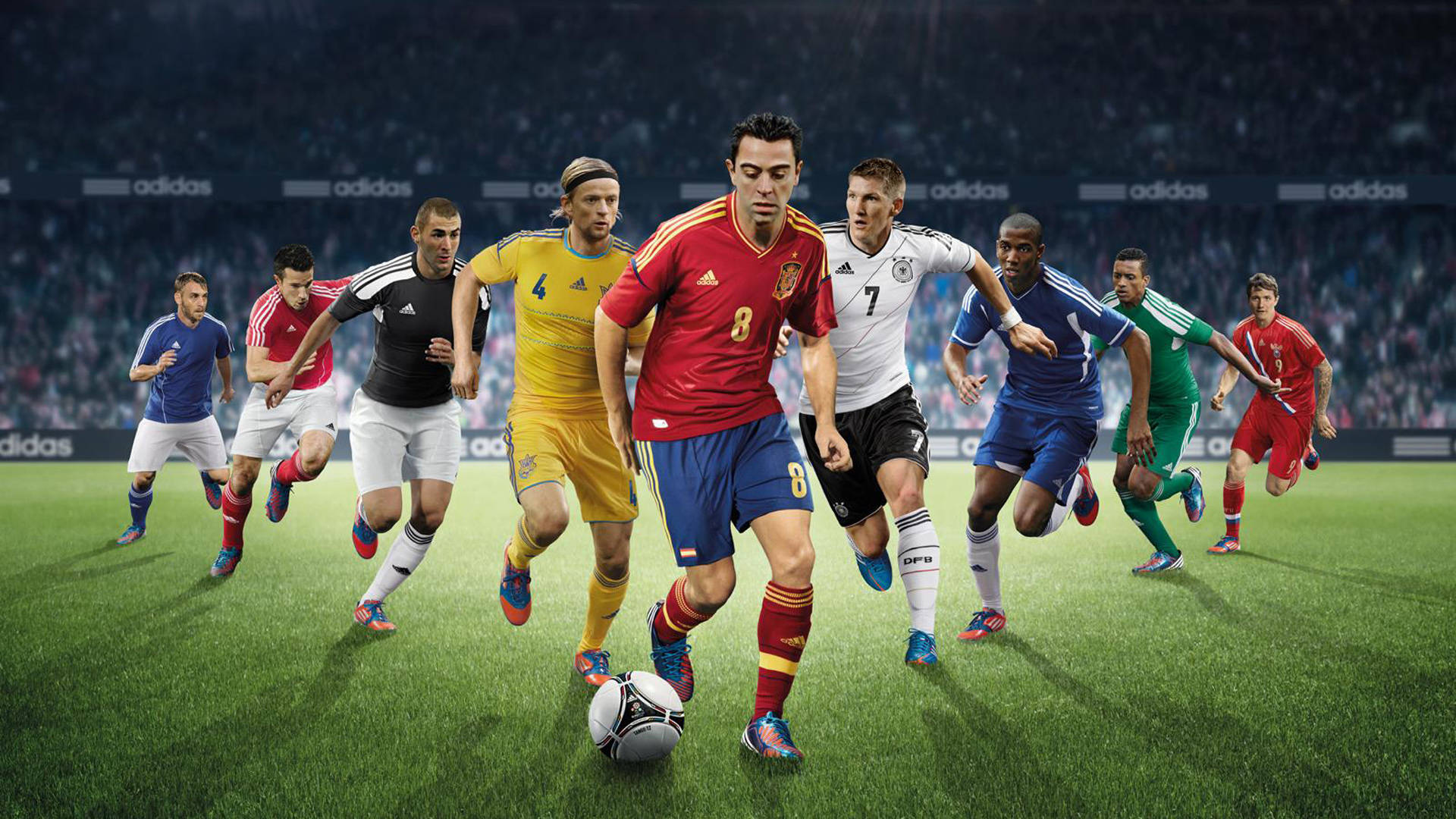 Football Players HD Wallpaper