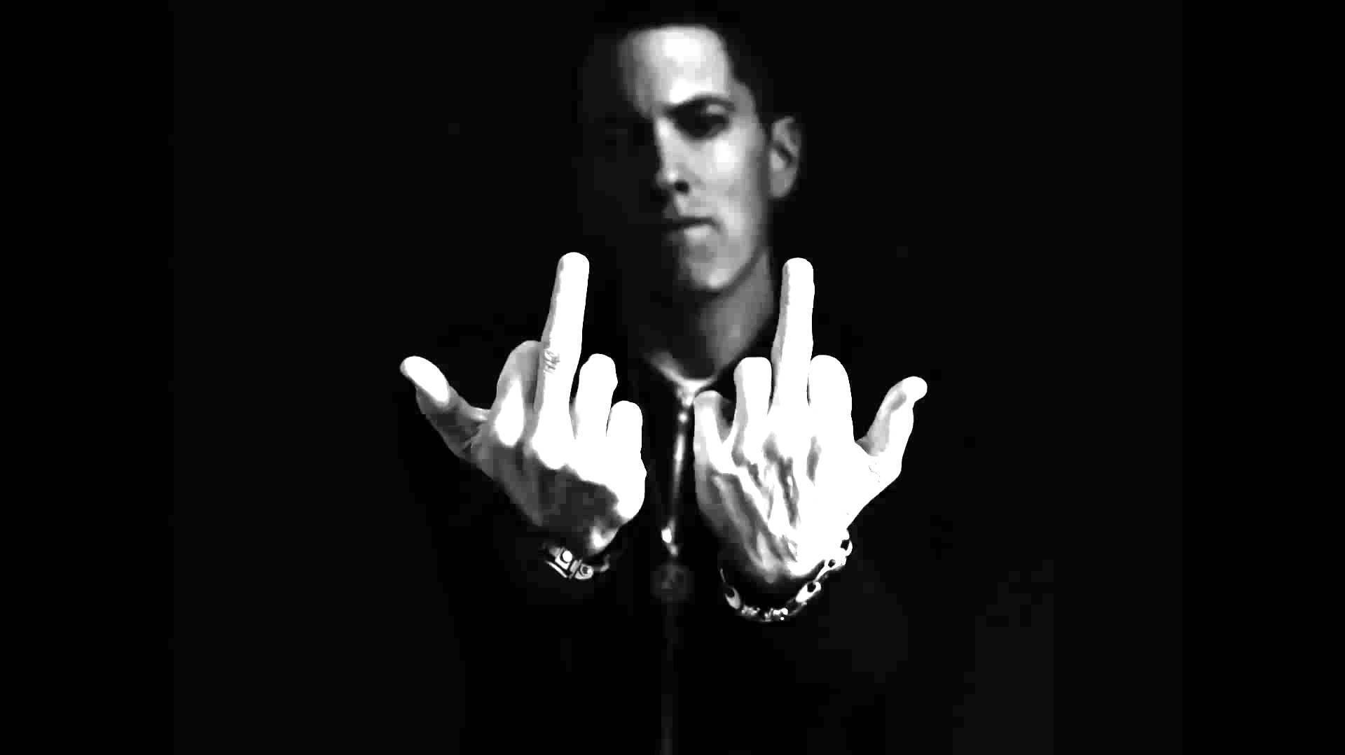 Hero Wallpaper On X Eminem Middle Finger S T Co