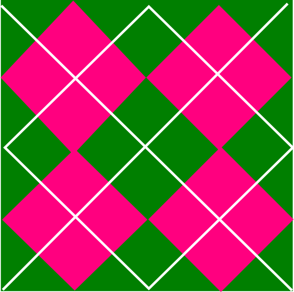 Pink Green Plaid Clip Art at Clkercom   vector clip art online