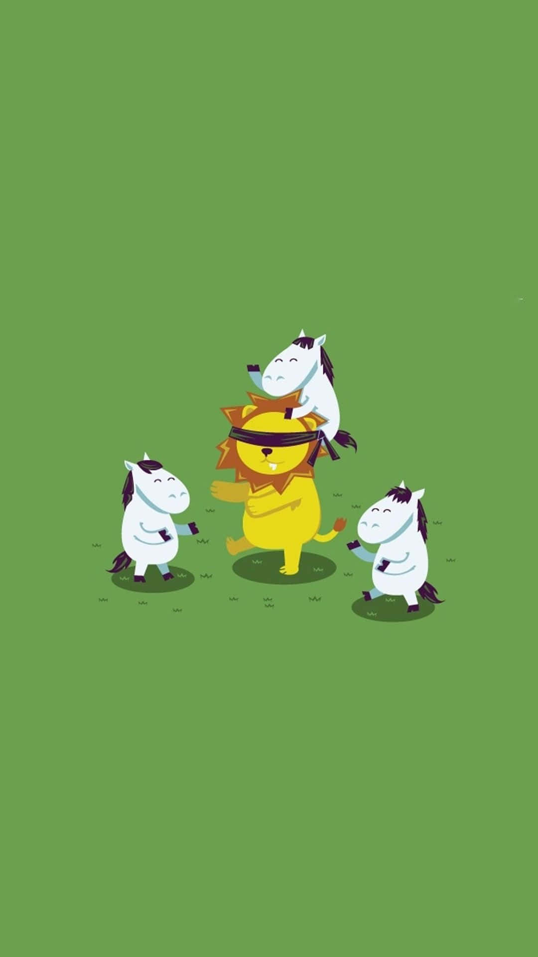 Cute Cartoon Animal Wallpaper