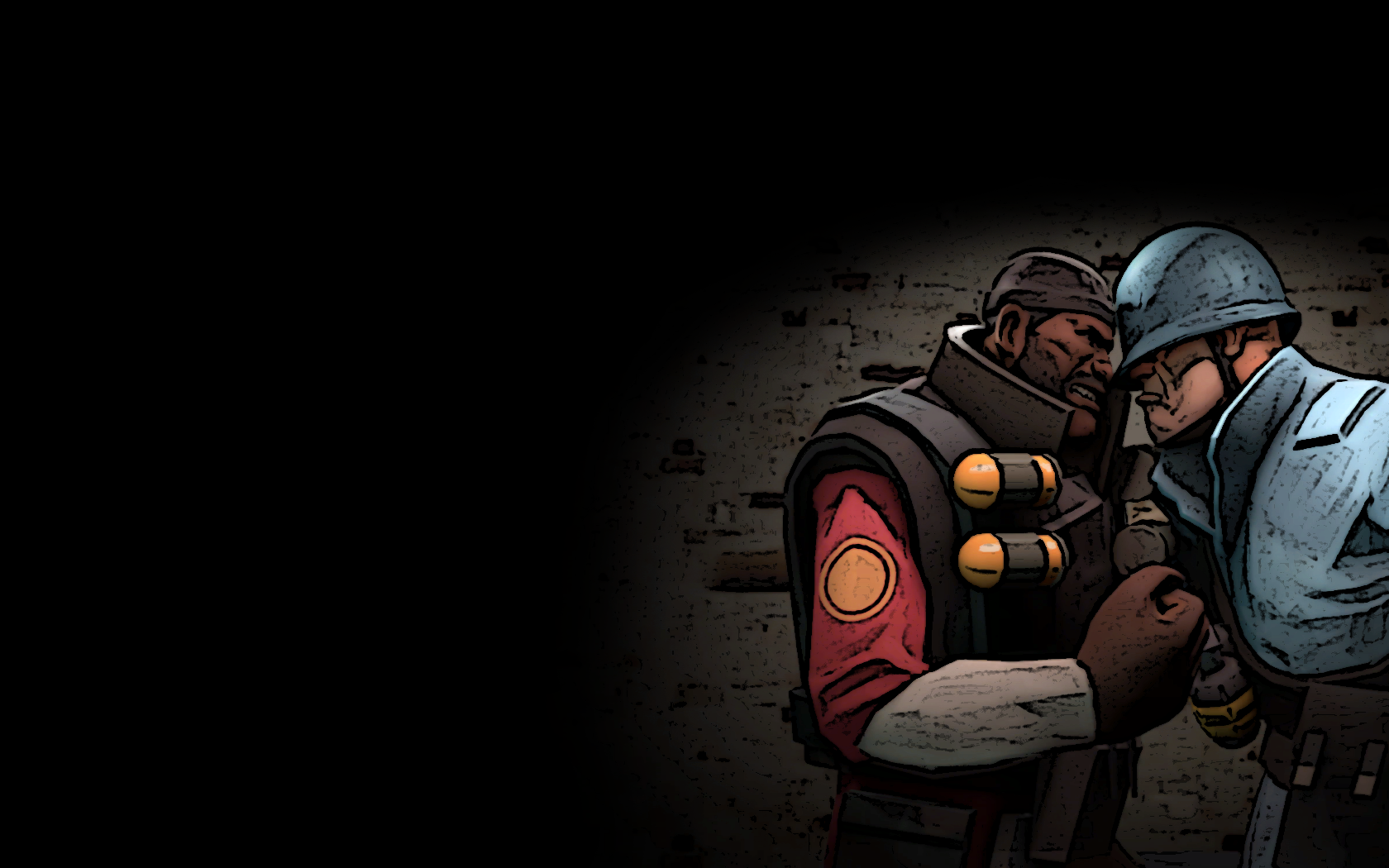 Team Fortress HD Wallpaper Color Palette Tags