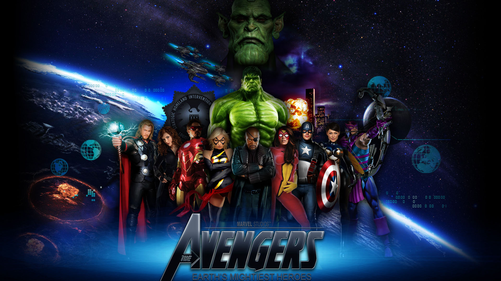 The Avengers Wallpaper For Desktop Movie Background
