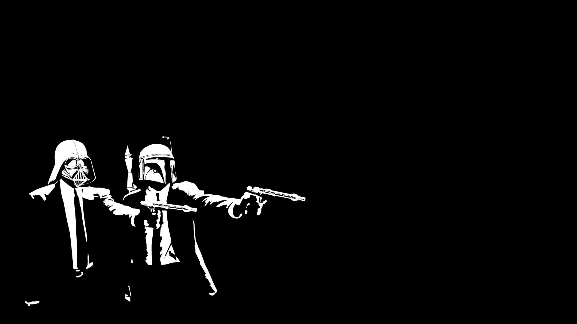 Wars Darth Vader Boba Fett The Boondock Saints Wallpaper
