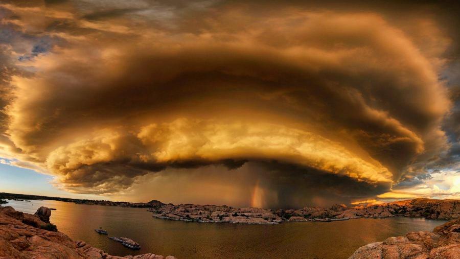 Super Cell Thunderstorm Photo By Bob Larson Pixdaus