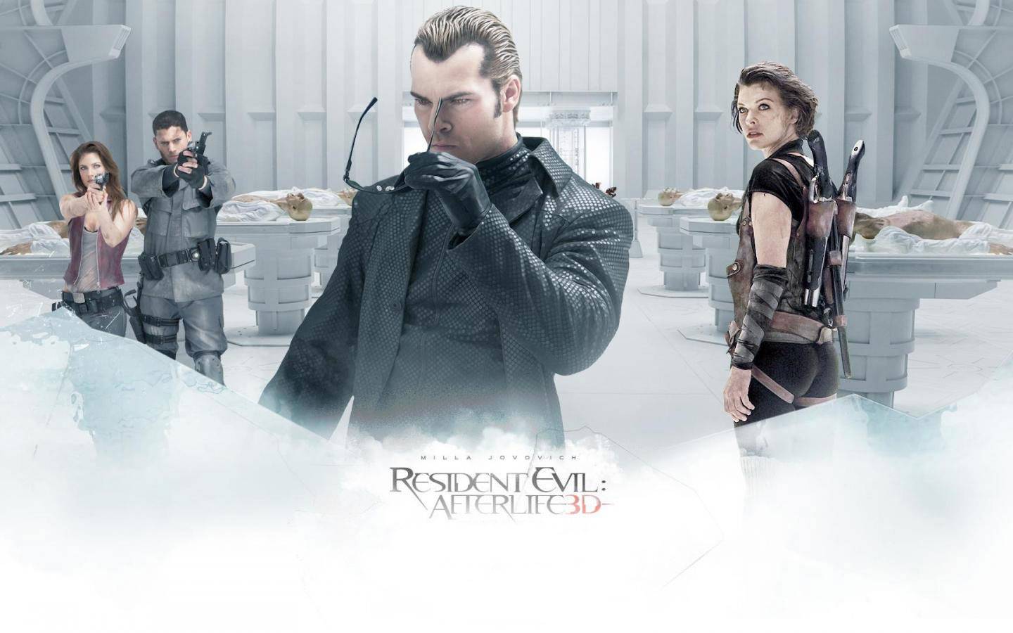 Milla Jovovich Resident Evil Movie Wallpaper
