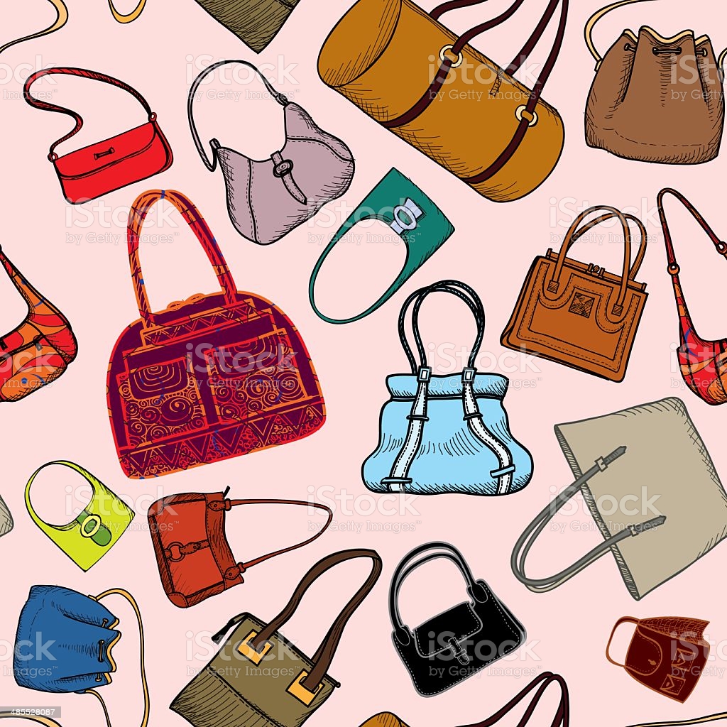 Free download Fashion Accessory Wallpaper Hand Bags Seamless Stock