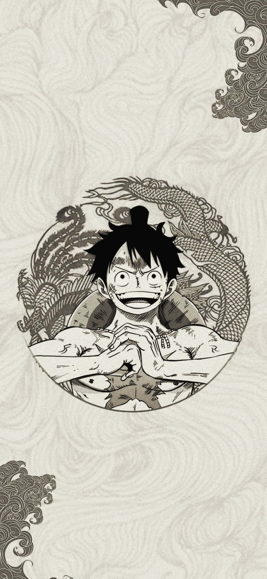 Luffy Looks To Take The Grand Line With Power Of One Wallpaper