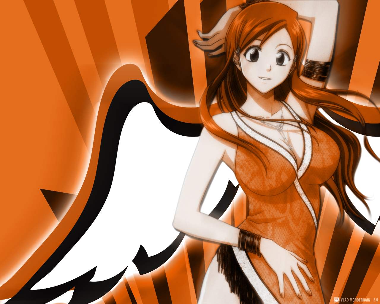 The Bleach Anime Wallpaper Titled Orihime Inoue