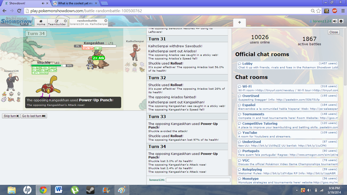 Battle I Now Understand The Phrase Don T Fuckle With Shuckle