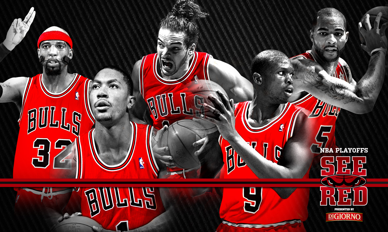2012 Playoffs See Red Wallpaper Chicago Bulls