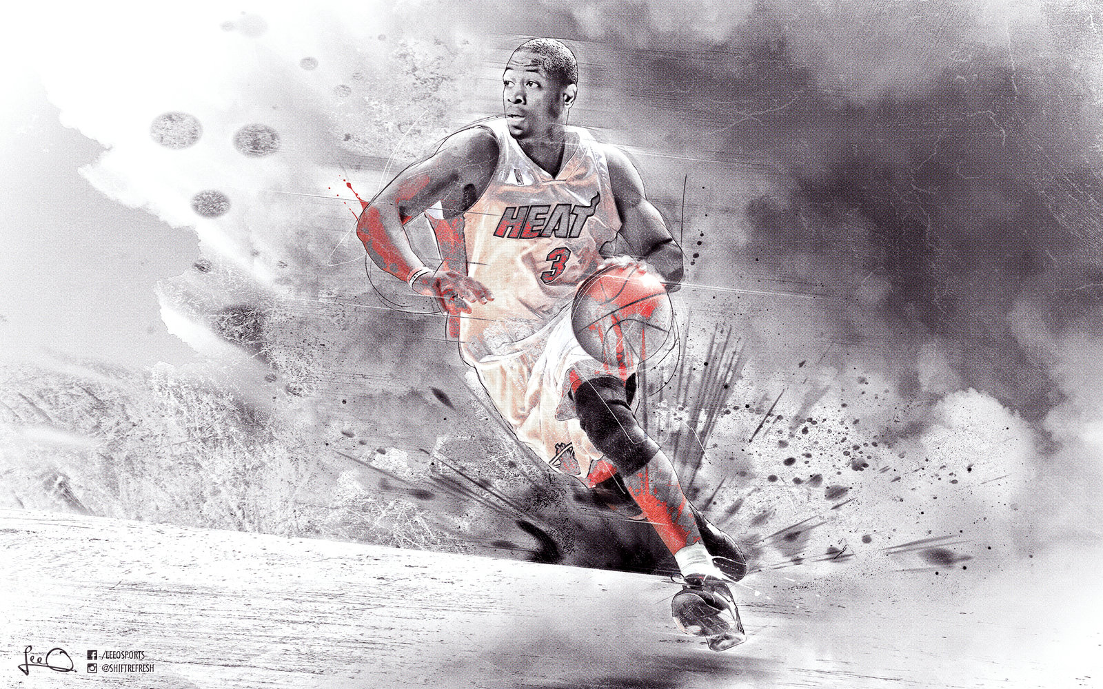 Dwyane Wade Wallpaper By Skythlee