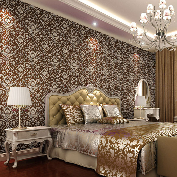  pattern of this high end flocking household wallpaper as the following