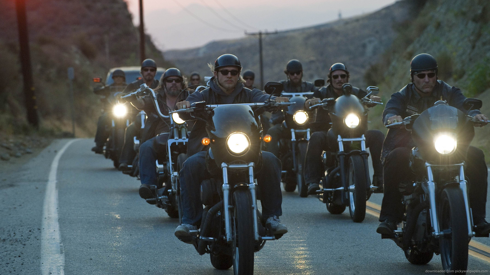 Sons Of Anarchy Rolling Wallpaper