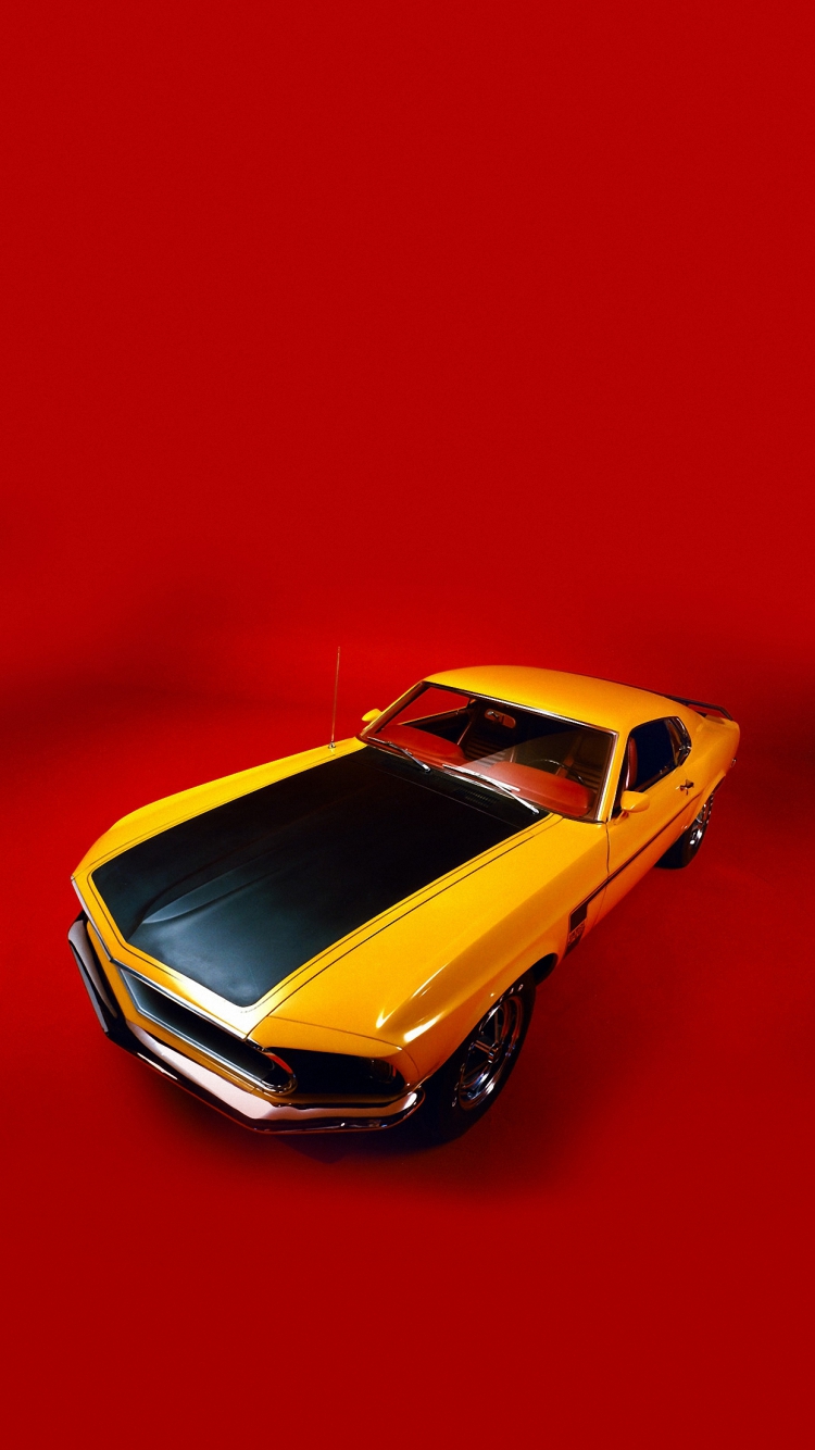 HD Ford Mustang Car iPhone Wallpaper