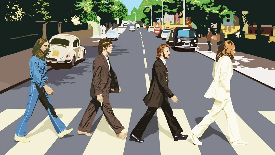 Abbey Road Paint Ps Vita Wallpaper Themes And
