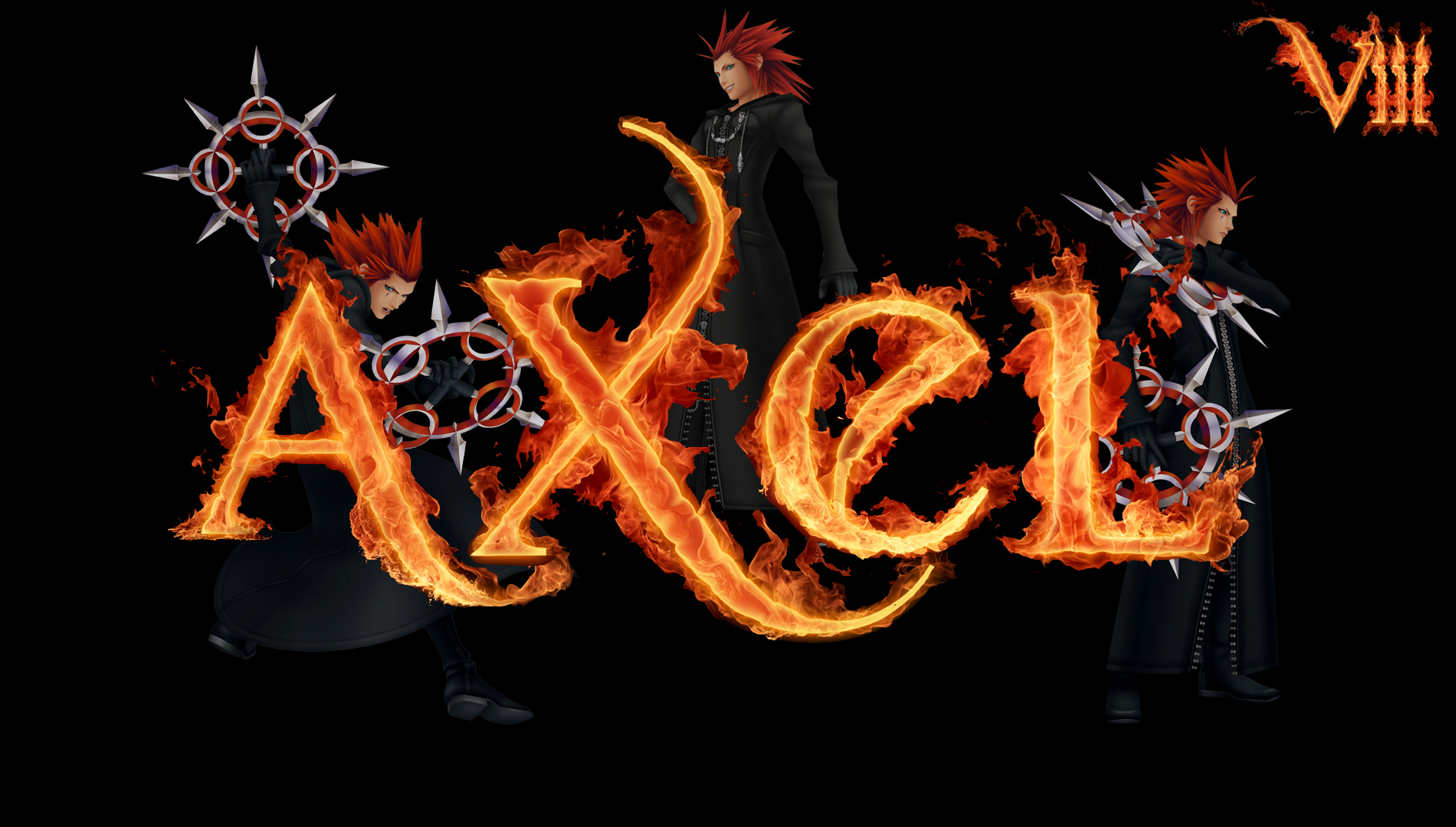 Kingdom Hearts Axel By Zupertompa