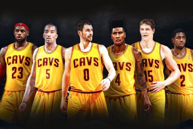The Cavs Big Three Along With Their New Trade Acquisitions Jr Smith