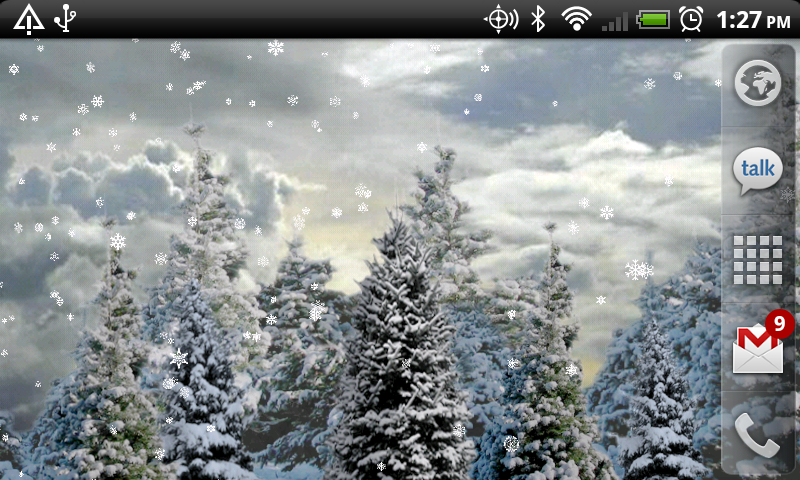 Amazon Snowfall Live Wallpaper Appstore For Android
