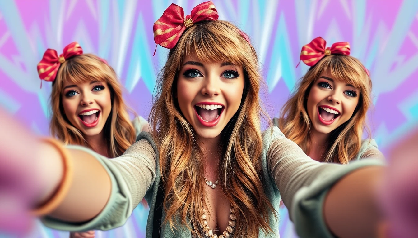 Jennette Mccurdy Selfie Wallpaper