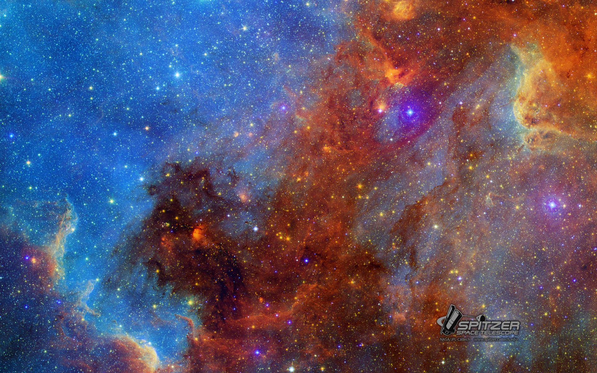 Wallpaper Nasa Spitzer Space Telescope