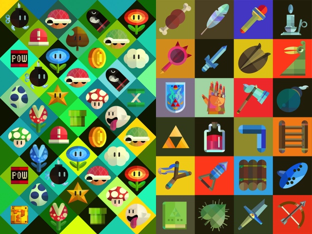 Retro Zelda Wallpapermario And Get The iPhone Wallpaper