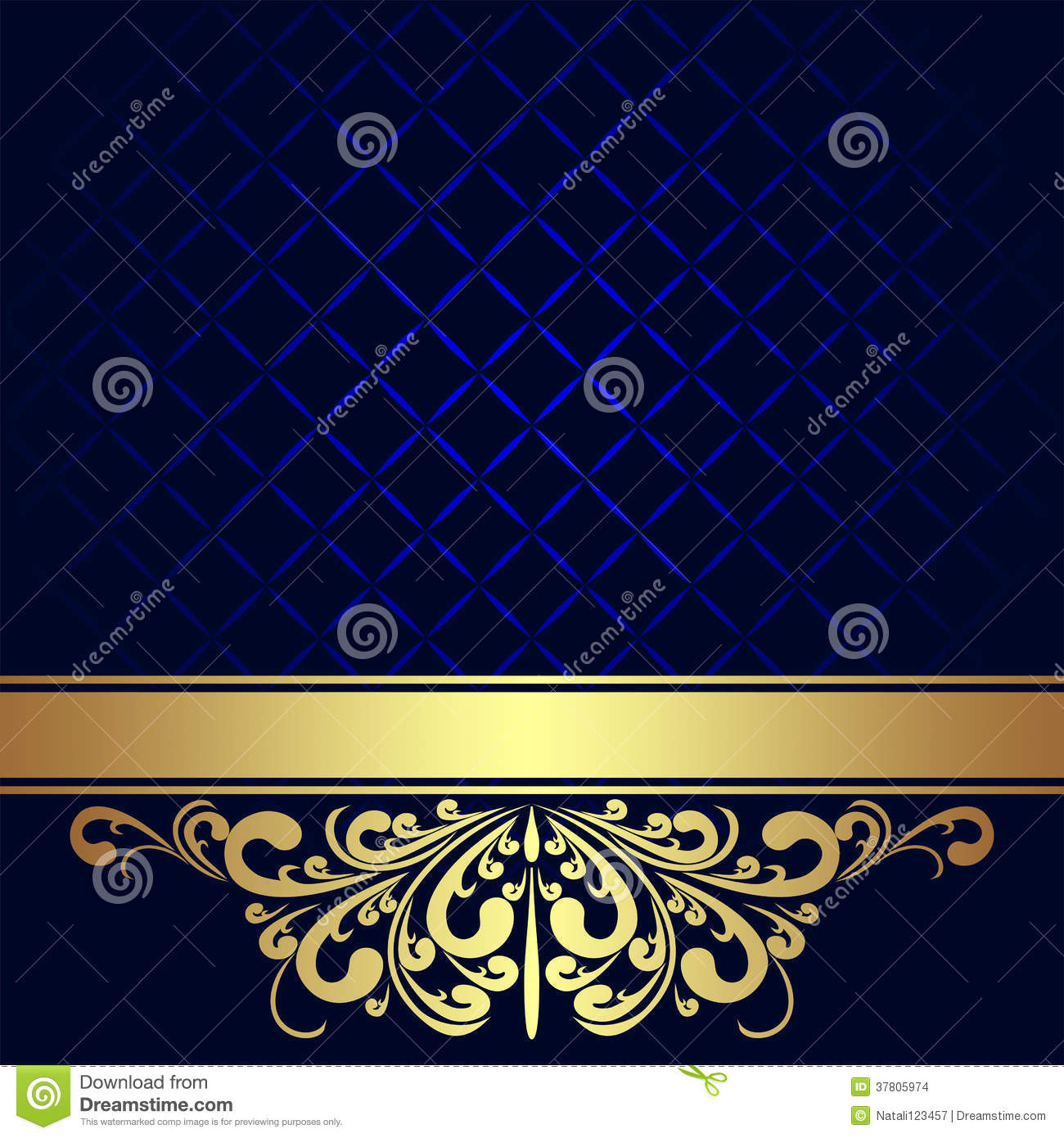 Dark Navy Blue Background With