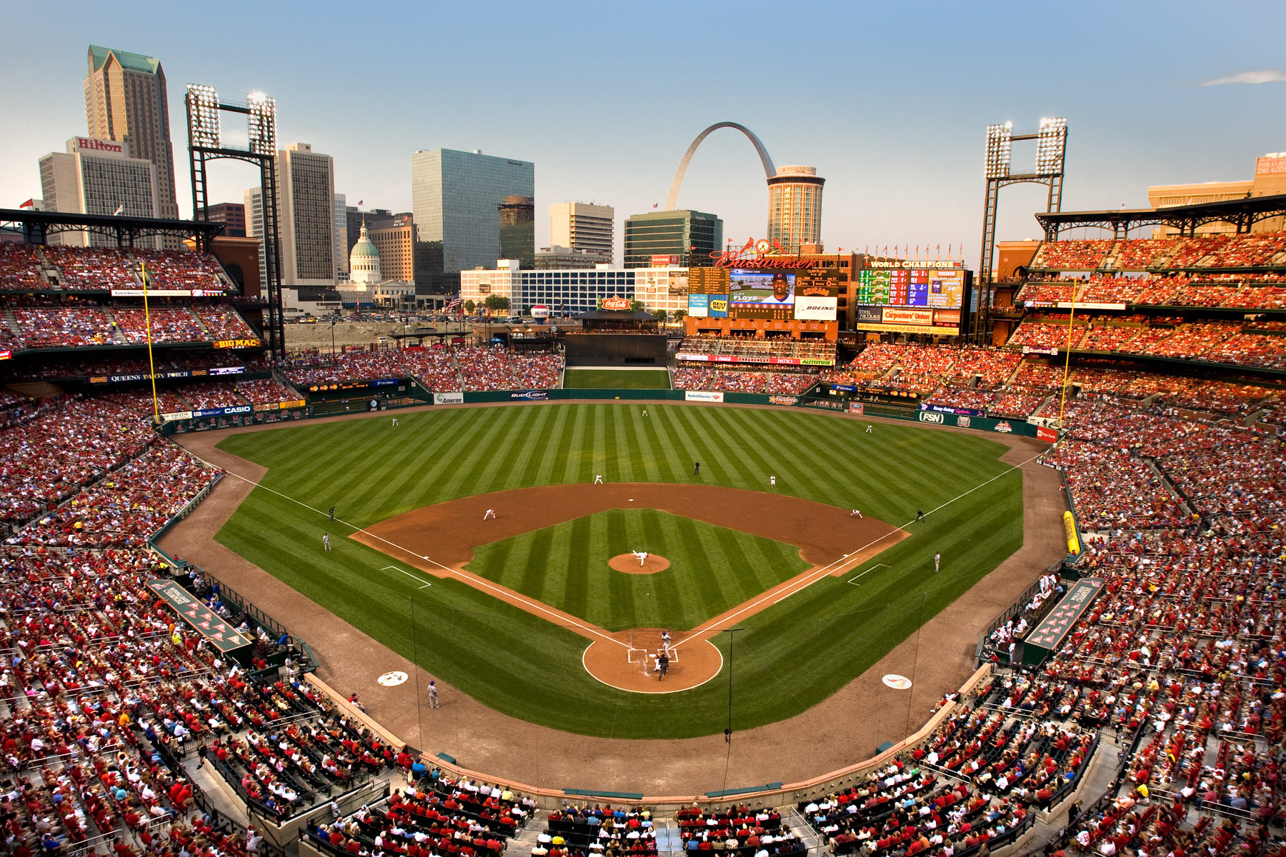 St Louis Cardinals Stadium Pc Android iPhone And iPad Wallpaper