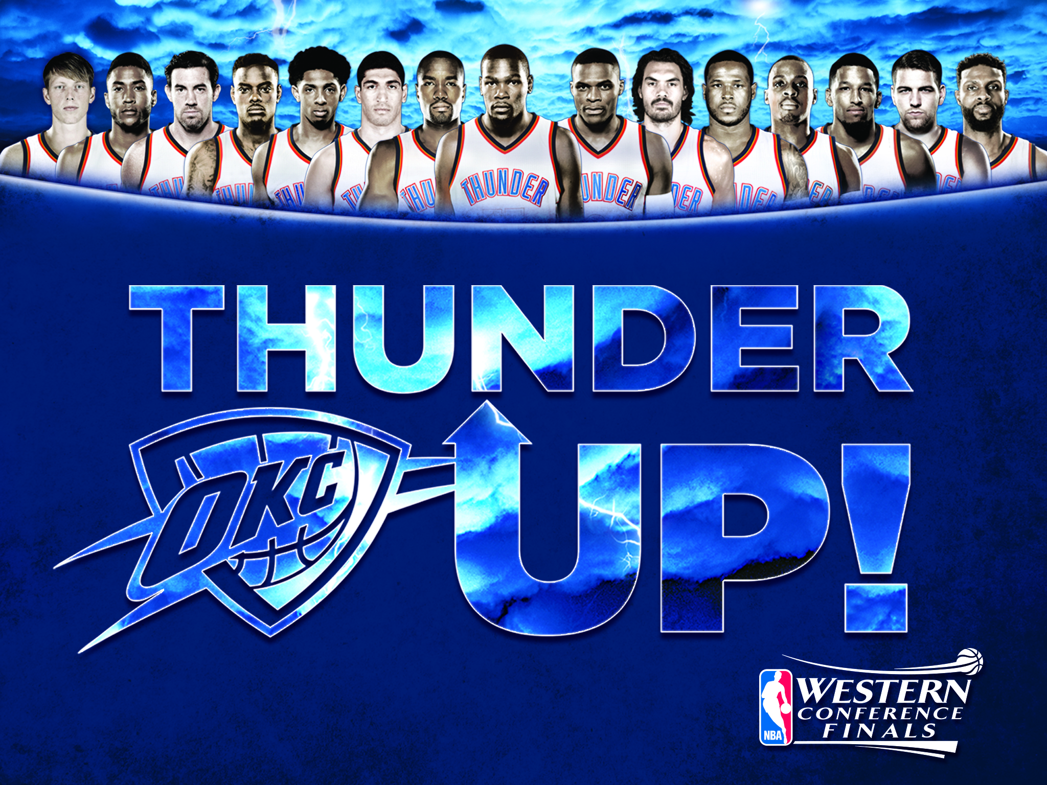 Thunder Playoffs Wallpaper Oklahoma City