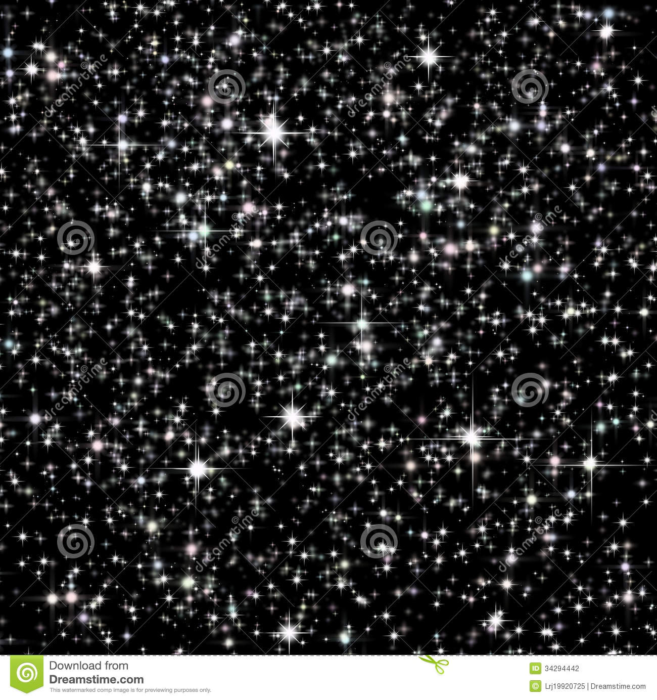 Space Stars Background Deep space stars background