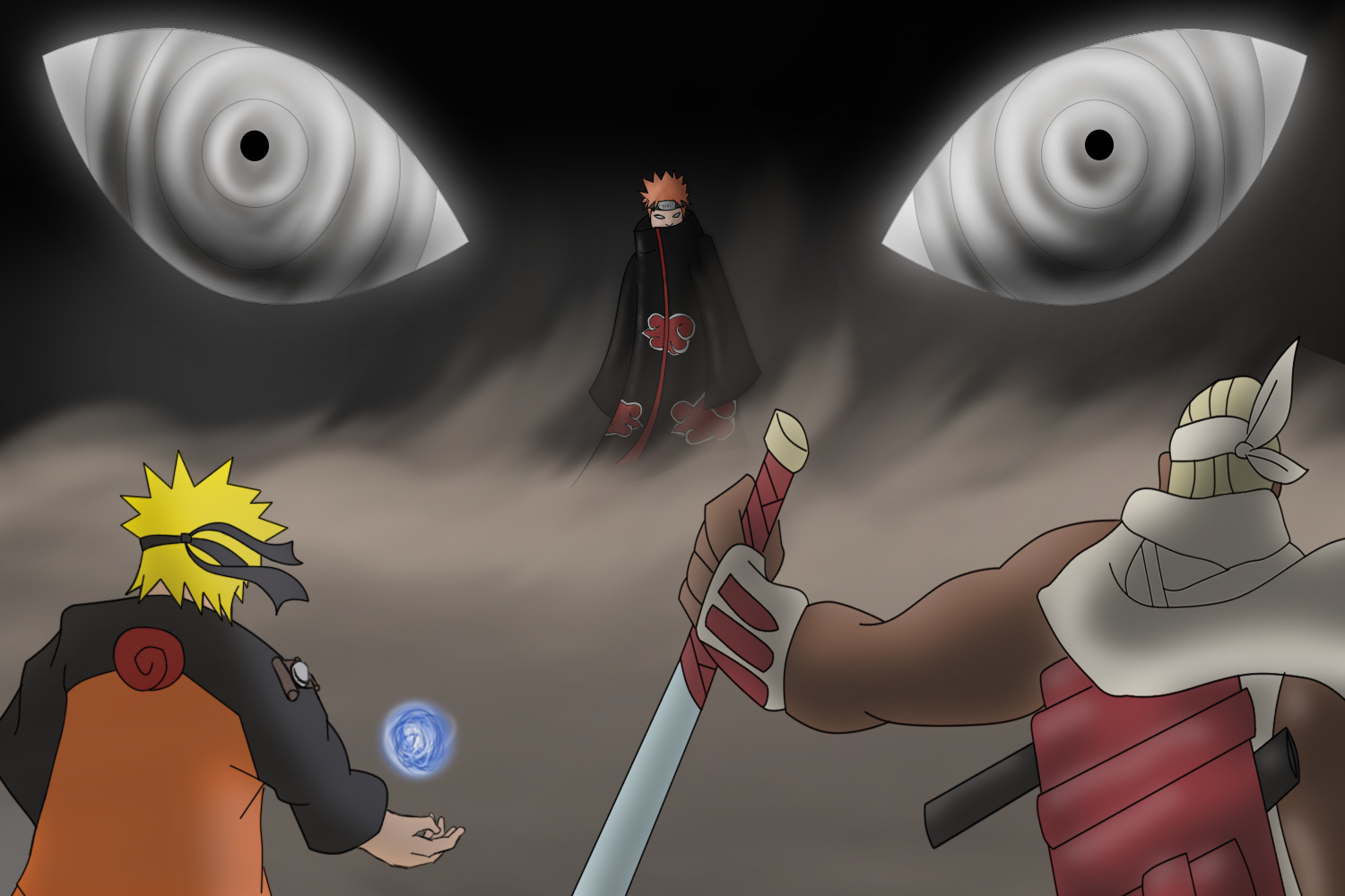 Naruto vs Pain Naruto Shippuden Wallpaper lensapotretcom
