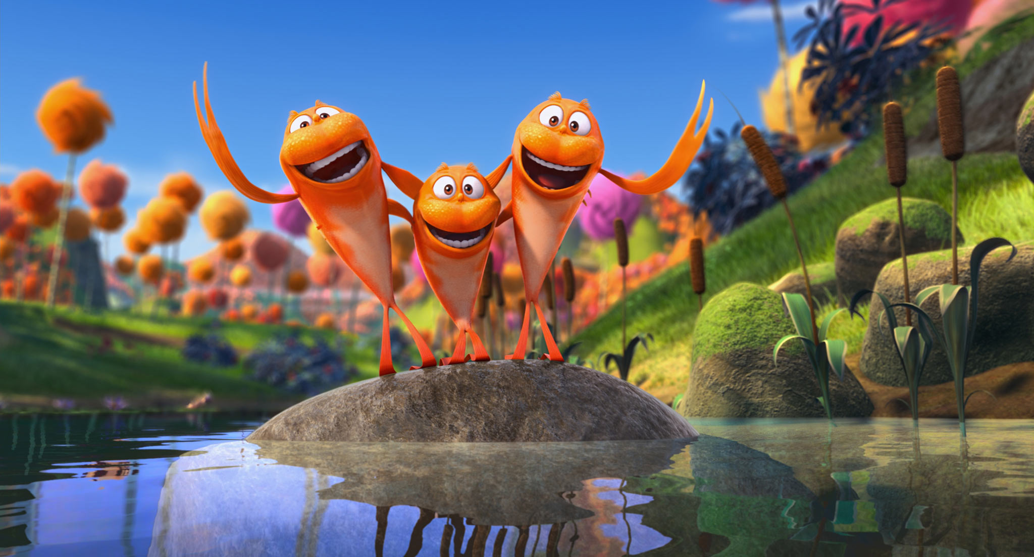 The Humming Fish From Dr Seuss Lorax Movie Wallpaper Click